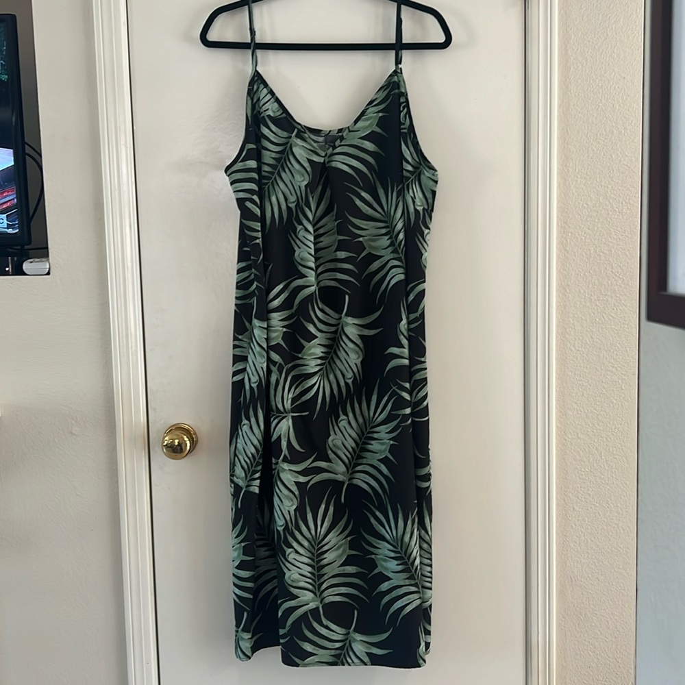 SHEIN Curve Tropical Print Sundress